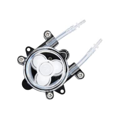 Imagem de Bomba de Dosagem, Bomba Peristáltica, Mini Tamanho 32x23 Mm DC12V para Experimentos de Laboratório Análise Bioquímica de Bioengenharia (2 * 4 (tubo de borracha))
