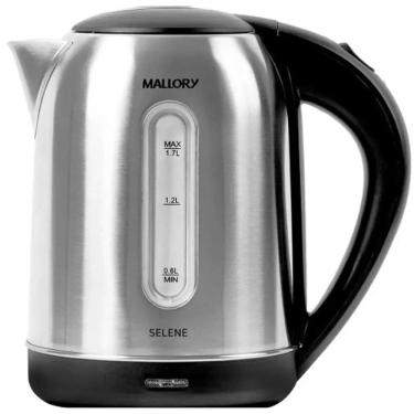 Imagem de Chaleira Eletrica 1.7L Mallory 1850W Desligamento Automatico Inox 127V