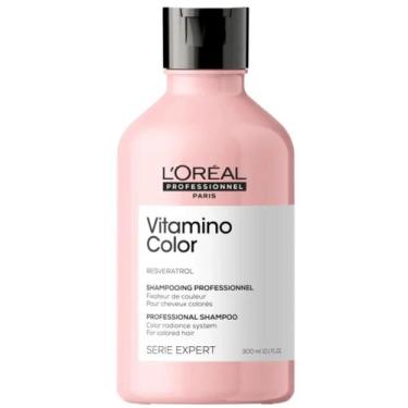 Imagem de Shampoo Vitamino Color Serie Expert 300ml Loreal Protege a cor Hidrata