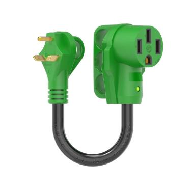 Imagem de Cabo adaptador RV RVGUARD 30A a 50A NEMA TT-30P a NEMA 14-50