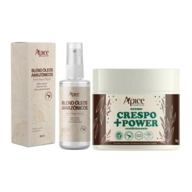 Imagem de Kit Creme de Pentear +Crespo e Blend de Óleos Apse - Apse Cosmetics