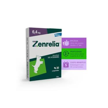 Imagem de Zenrelia Elanco 6,4 mg para Cães 30 Comprimidos
