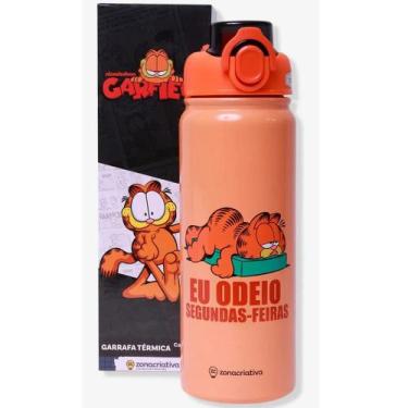 Imagem de Garrafa Térmica Inox Click 650ml GARFIELD - Zona Criativa