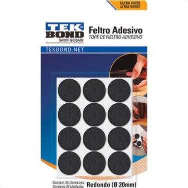 Imagem de Adesivo Feltro Red.20Mm Pr Tekbond C/24