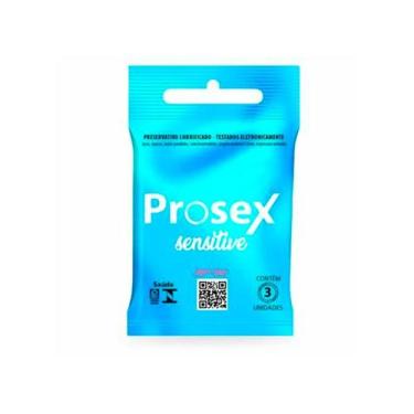 Imagem de Preservativo Prosex Sensitive Premium 3 Unidades
