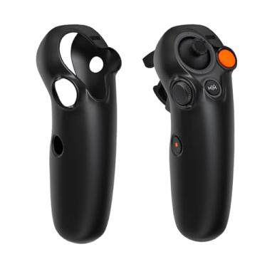Imagem de wtohoby Capa de silicone RC Motion 3 para drone DJI Avata 2 para DJI RC Motion 3 controle remoto à prova de arranhões, capa antiqueda, acessórios (preto)