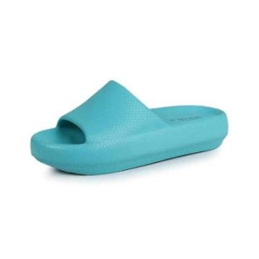 Imagem de Chinelo Feminino Conforto Slip On Leve Nuvem Slide Sua Cia-Feminino