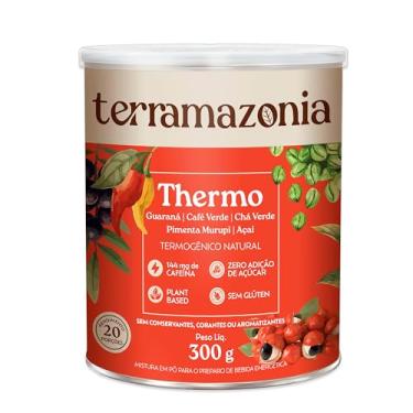 Imagem de TERRAMAZONIA Thermo Pré-Workout Natural - Energia, Metabolismo Ativo e Sabor Autêntico de Açaí - Sem Glúten e Lactose - 300g
