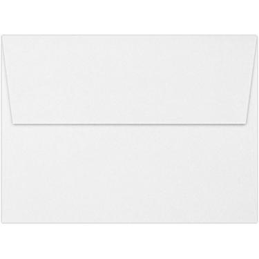 Imagem de LUXPaper Envelopes de convite A7 | Peel & Press | 13 cm x 19 cm | Branco brilhante | Texto de 36 kg | 250 Qtd