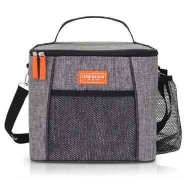 Imagem de Bolsa Térmica Lancheira Necessaire Bag Marmita Fitness Academia Trabal