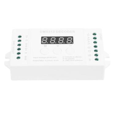 Imagem de Mini 4CH RGBW LED LUXES Decodificador Com Escurecimento Suave para Eventos de Iluminação de Palco Material Plástico