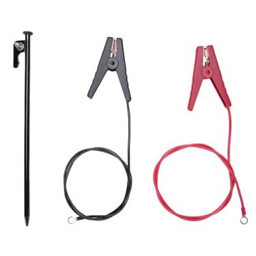 Imagem de Haste de Aterramento de Arame Elétrico, Acessórios de Proteção à Fazenda Solar, Grampo de Cerca Elétrica, Cerca Elétrica Ao Ar Livre para Gerador,