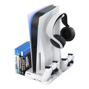 Imagem de Suporte PlayStation 5 com Ventoinhas de Resfriamento Duplas - Oivo