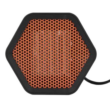 Imagem de Pequeno Aquecedor de Cerâmica Elétrica Portátil de 1000W, Aquecedor Sala de Formas Triangulares Com Ambientes de Aquecimento Duplo, Design Leve para Escritório, Quarto, Estudo,