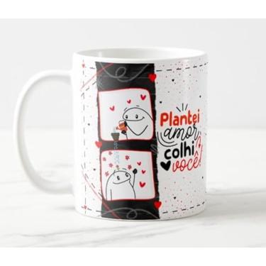 Imagem de Caneca Casal Plantei Amor Colhi Você Com Bonequinhos