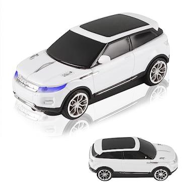 Imagem de Mouse sem fio – Design legal de carro esportivo, mouse óptico USB de 2,4 GHz, mouse portátil para jogos de 1600 DPI com receptor USB para viagens, escritório e uso doméstico