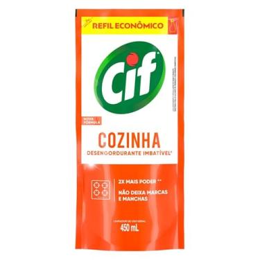 Imagem de Limpador Especialista Cif Cozinha 450 ml Refil Econômico