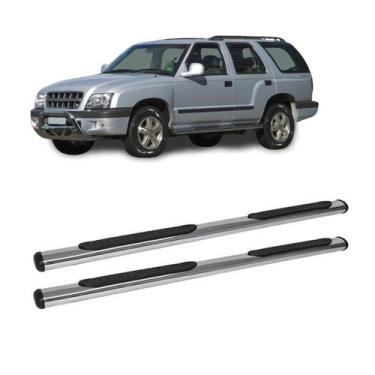 Imagem de Estribo Blazer 2006 2007 2008 2009 2010 Cromado Oblongo - CCF