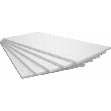 Imagem de 25 Placas De Isopor 10Mm (1Cm) Com Forro Térmico Acústico - Isofort Ep