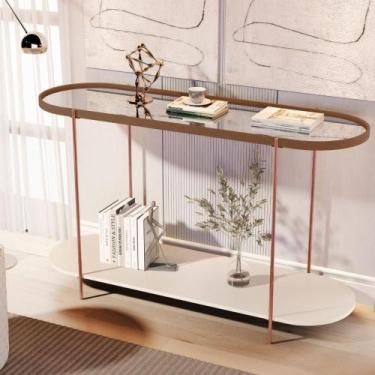 Imagem de Aparador Bucareste Castanho Nature Bronze - CASA H