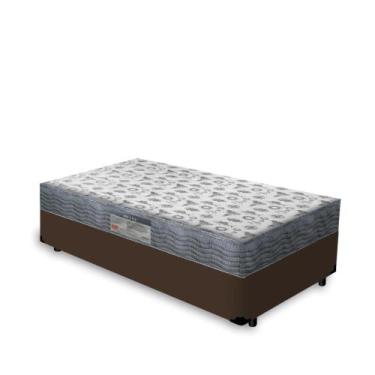 Imagem de Cama Box com Colchão de Espuma D33 Ortobom ISO 100 Solteiro 78cm