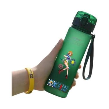 Imagem de Garrafa De Água Esportiva Portátil De Grande Capacidade Com Tampa Flip