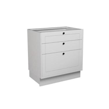 Imagem de Balcão de Cozinha Évora PH 3120 c/ 3 Gavetas e Divisor de Talheres s/ 