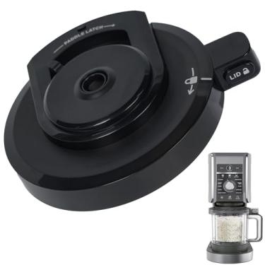 Imagem de Tampa externa da tigela para cafeteira Ninja Creami NC300 NC500, reutilizável, sem BPA, à prova de estilhaçamento, ajuste hermético, pode ser lavada na lava-louças, compatível com acessórios de creme