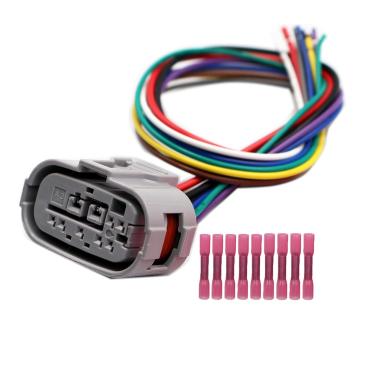 Imagem de Upgrade 9 pinos Auto Gearbox Gear Switch Connector Fiação 90980-12362 4F5908-0000 Substituição para Toyota RAV4 Harness Plug