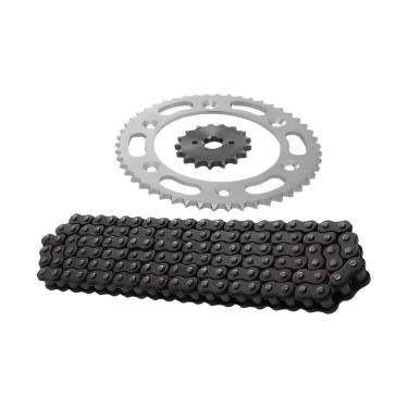 Imagem de Kit Relação Cbx250 Twister Aço 1045 Com Retentor Importado