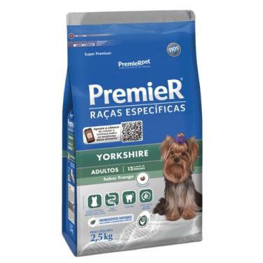 Imagem de Ração Premier Raças Específicas Yorkshire Adultos Sabor Frango 2,5kg