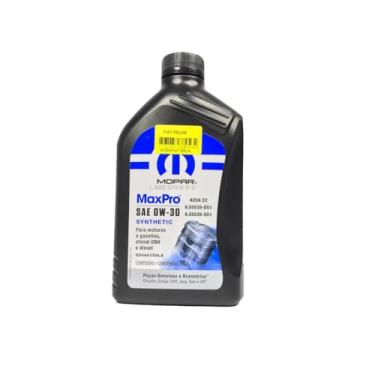 Imagem de Óleo Sintético Mopar 0w30 Original Fiat K68444159la