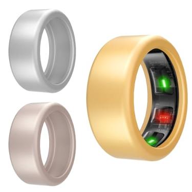 Imagem de MAKCPOIMER Capa De Silicone Compatível Com Oura Ring Gen 4/3, Protetor Elástico Para Ultrahuman Air, Acessórios Treino, Homens E Mulheres