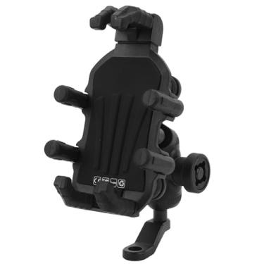 Imagem de EVGATSAUTO Scooter Vista Traseira Espelho Espelho Portador de Moto Portador de Motocicleta, Absorção de Choque 360 ​​graus Rotação, 1