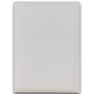 Imagem de Fantasy North - Branco - 100 capas de cartas TCG foscas de cor sólida (bicolor) - Interior preto - Serve para Pokémon Magic MTG Commander e outros jogos de cartas - Capas de baralho