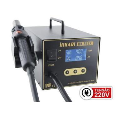 Imagem de Estação de Retrabalho em SMD Digital Hikari HK-852X, 220V