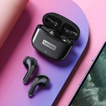 Imagem de Lenovo LP40 pro Sem Fio Bluetooth 5.1 Fones De Ouvido Semi-intra-auric