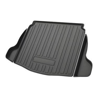 Imagem de Forros de carga para todos os climas compatíveis com Toyota Corolla Cross 2022-2025, 3D personalizado, impermeável, antiderrapante, durável, inodoro, bandeja de porta-malas TPO com borda elevada