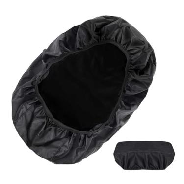 Imagem de Capa Protetora Guincho, 55x24x19cm Capa Reforçada em Tecido Oxford Escudo Impermeável Resistente ao Clima para Guinchos Elétricos de 8500 a 17500 Libras Uso Interno e Externo (Preto)