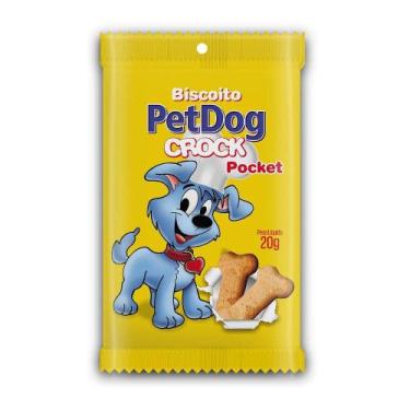 Imagem de Biscoito Pet Dog Crock Pocket para Cães - 20g