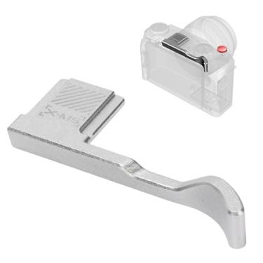 Imagem de VBESTLIFE X-M5 Thumb Grip, Alumínio Alloy Metal Thumb Up Rest Grip para Câmera XM5, Com Chave de Liberação do Obturador (Cor prateada)