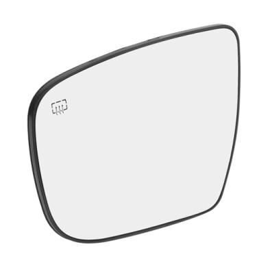 Imagem de Zhjvihx Vidro do Espelho Retrovisor Lateral, Visibilidade Clara Estável Durabilidade Longa Espelho de Asa de Vidro Reduzir Pontos Cegos Precisos de Ajuste de Plástico para Rogue 2014 a 2020 Carro