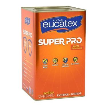 Imagem de Tinta acrilica eucatex 18l standard super pro marfim nobre - Eucalar, 