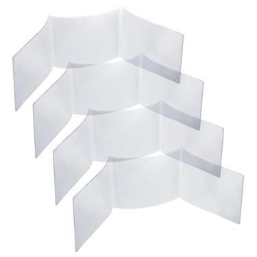 Imagem de Piriuuo 4 Pcs 2025 Mahjong Card Sleeve Holder, Mahjong Card Protector Cover Clear Plastic Sleeves for Mah Jongg Scorecard Durable Mah Jong Gifts Fit Large Print Size 6 1/8" x4 3/4"