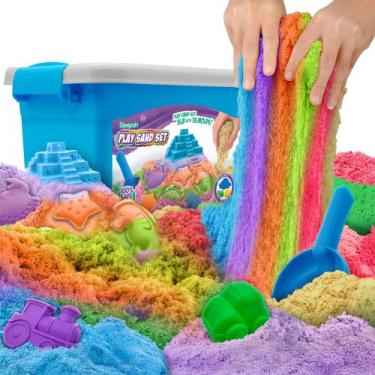 Imagem de Conjunto de areia Toy Play Sleepah Premium de 2,27 kg com moldes para 