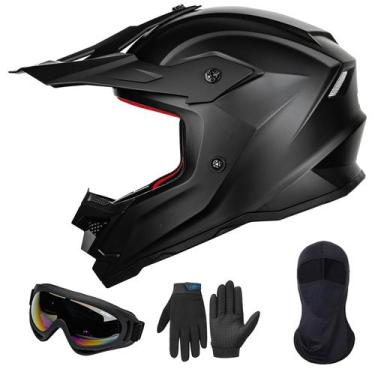 Imagem de Capacete ILM Youth ATV Kids Dirt Bike Motorcross BMX Off Road