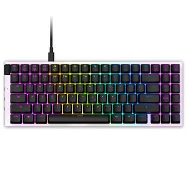 Imagem de NZXT Teclado mecânico Mini TKL Function - KB-175US-WR- Teclado mecânico para jogos para PC - Interruptores compatíveis com MX - Soquetes de chave intercambiáveis a quente - Interruptores RGB lineares