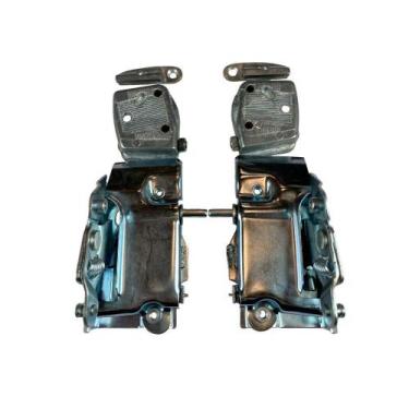 Imagem de Kit Fechadura Batente Guia De Porta E Cabo Fecho Capô Fusca - Fegara