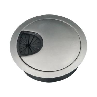 Imagem de Tampa Redonda Para Furos De Cabos De Mesa, Organizador De Fios Para PC