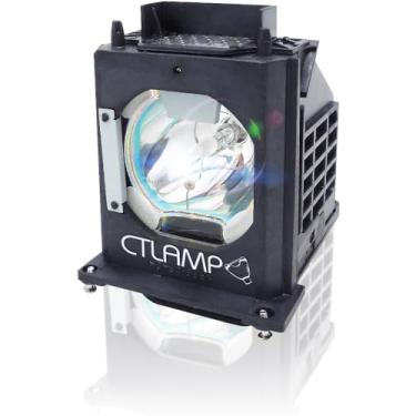 Imagem de CTLAMP Lâmpada de substituição para projetor de qualidade A+ 915B403001 com invólucro compatível com Mitsubishi WD-65C8 WD-73C8 WD-65735 WD-60735 WD-60C9 WD-65837 WD-65736 WD-60C8 WD-73735 WD-73736
